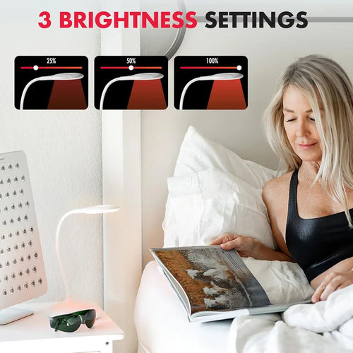 Lampara nocturna roja